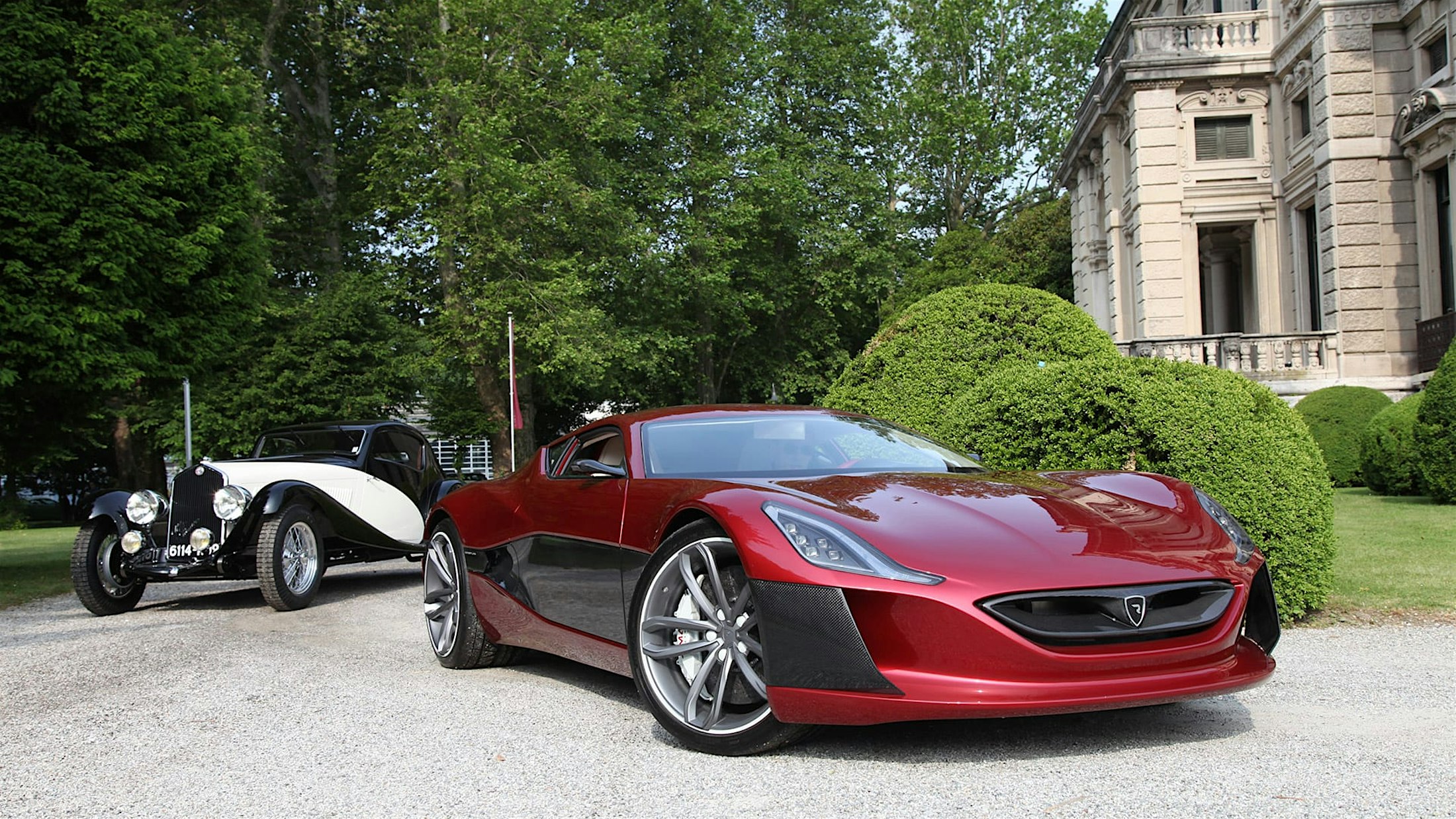 Concept_One competing at the Concorso d'Eleganza Villa d'Este