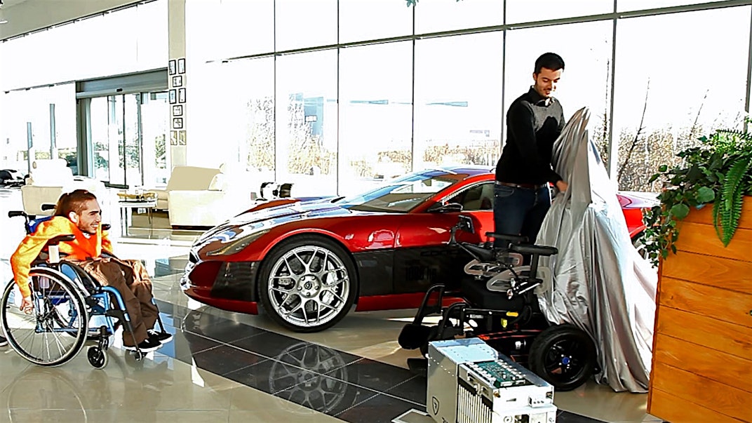 Rimac Technology in Wheelchair