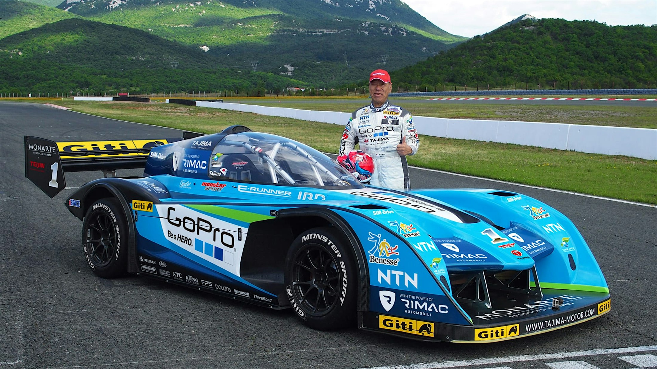 Tajima teams up with Rimac for Pikes Peak 2015