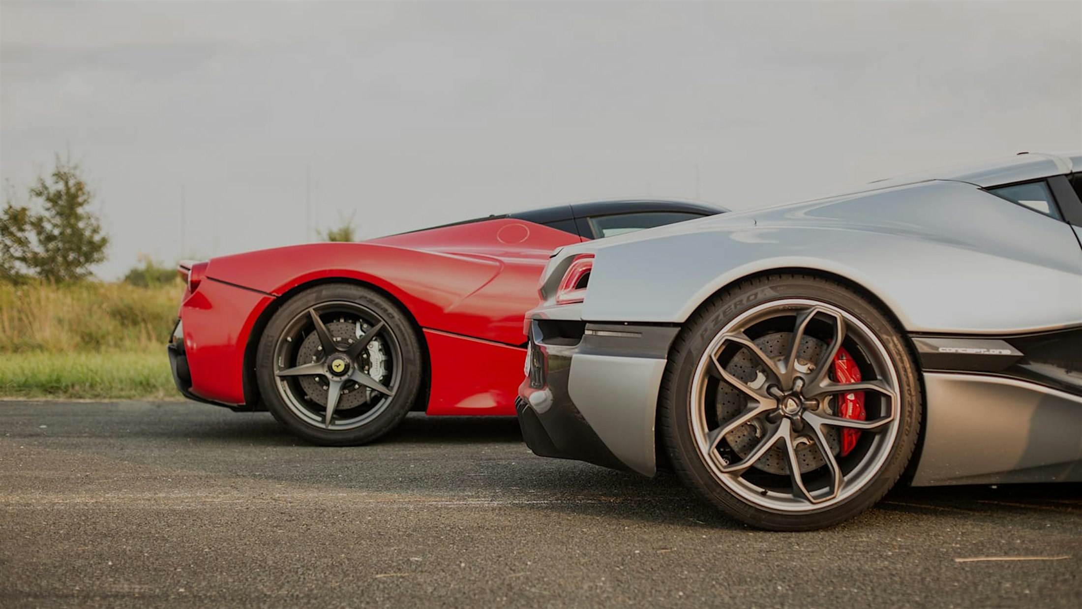 Concept_One vs. Tesla P90D vs. LaFerrari