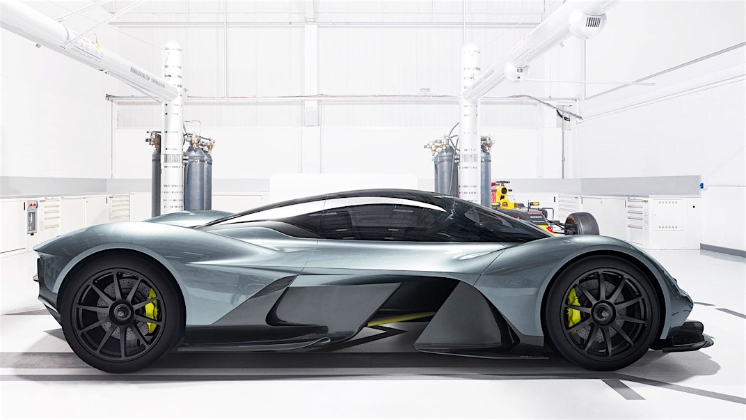 Rimac is developing the Battery System for the AM-RB 001