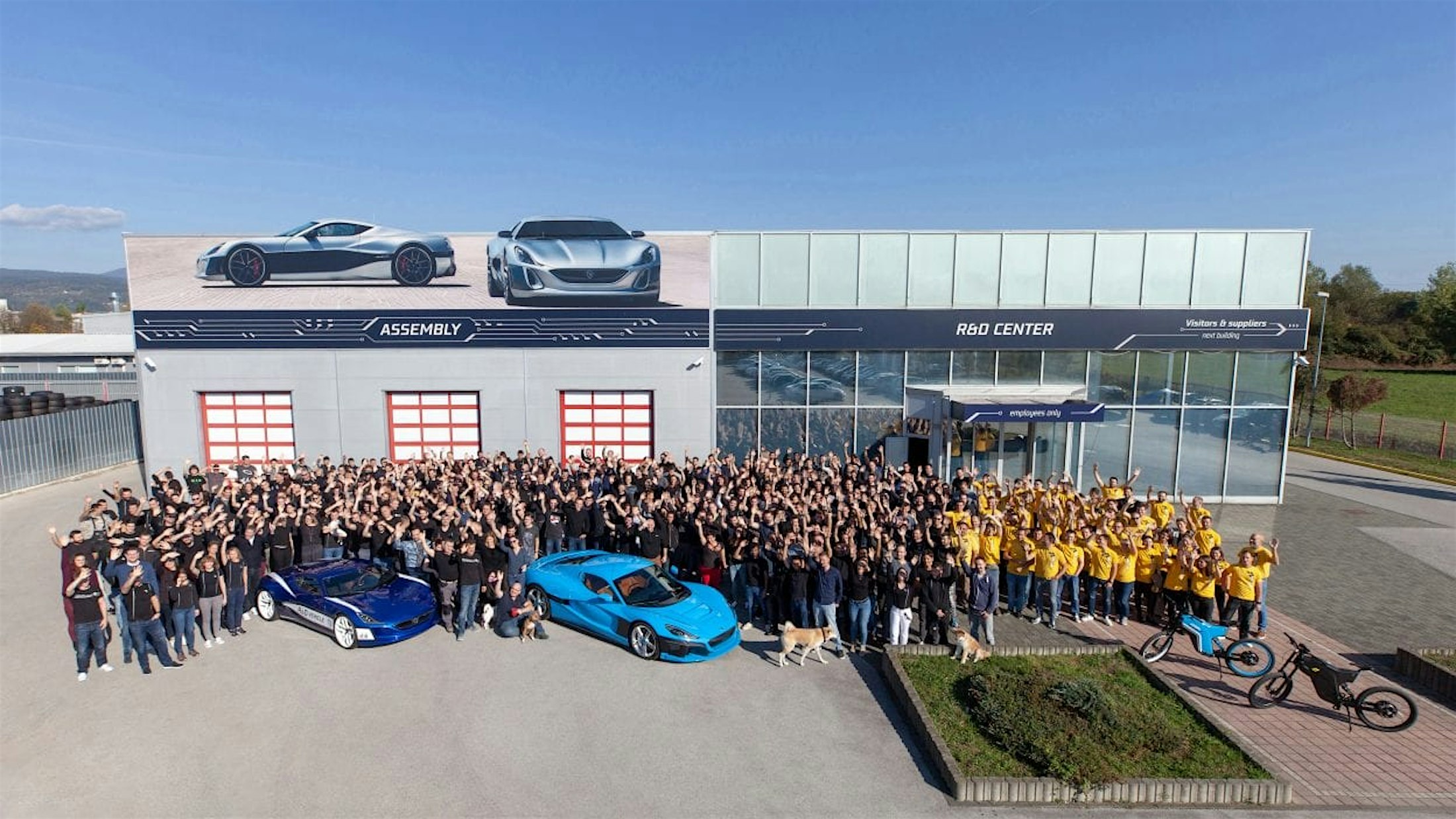 Rimac grows to 450+ employees