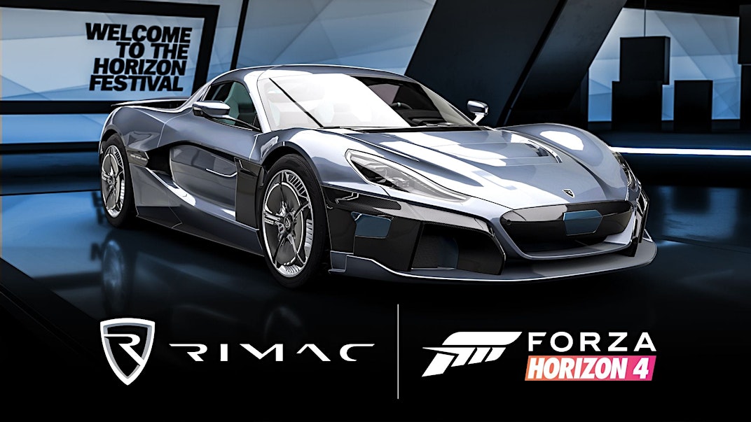 Rimac C_TWO in Microsoft Forza Horizon 4