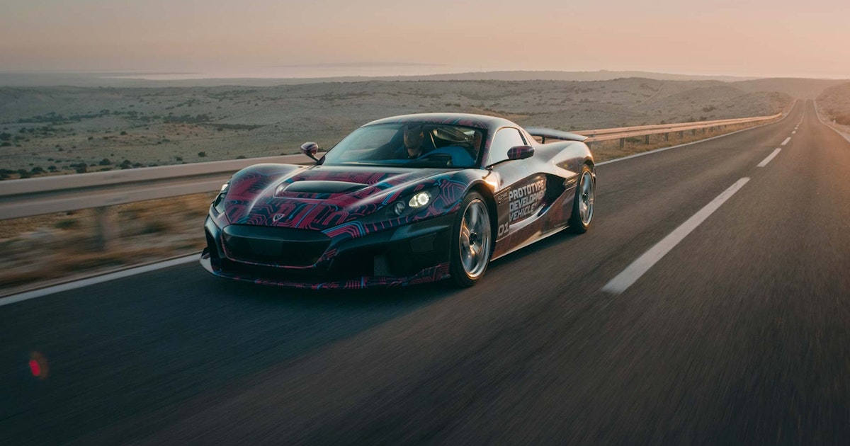Original Rimac Prototype Rimac C_Two Prototypes Initiated – Rimac Newsroom