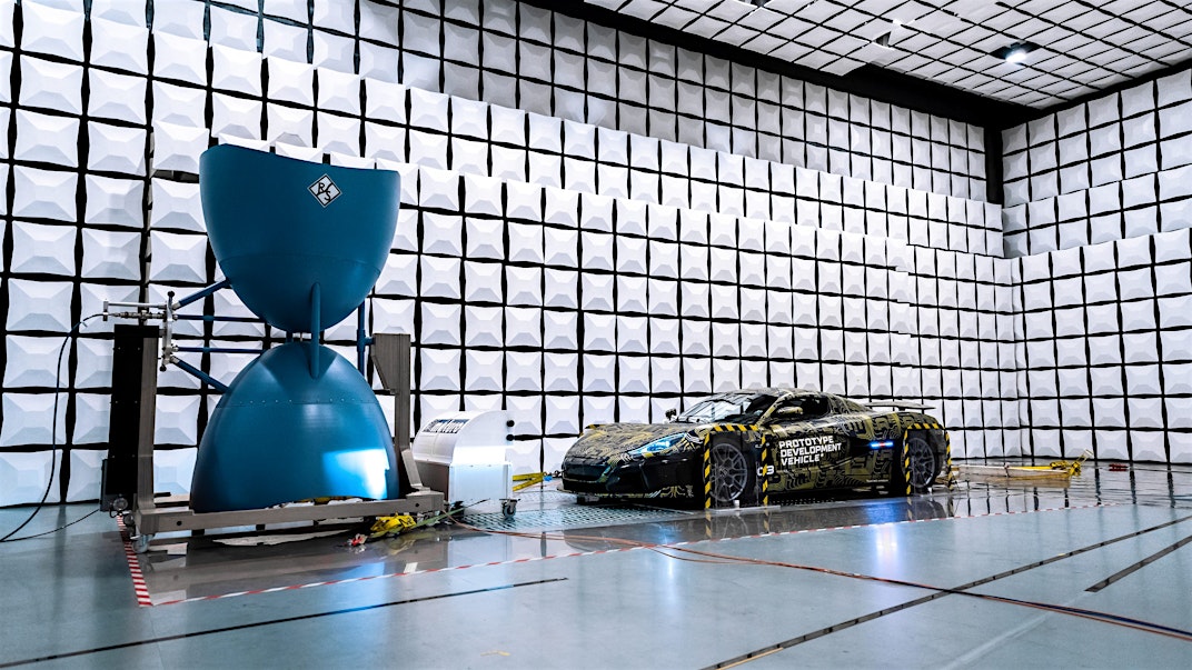 Rimac C_Two ElectroMagnetic Compatibility Testing