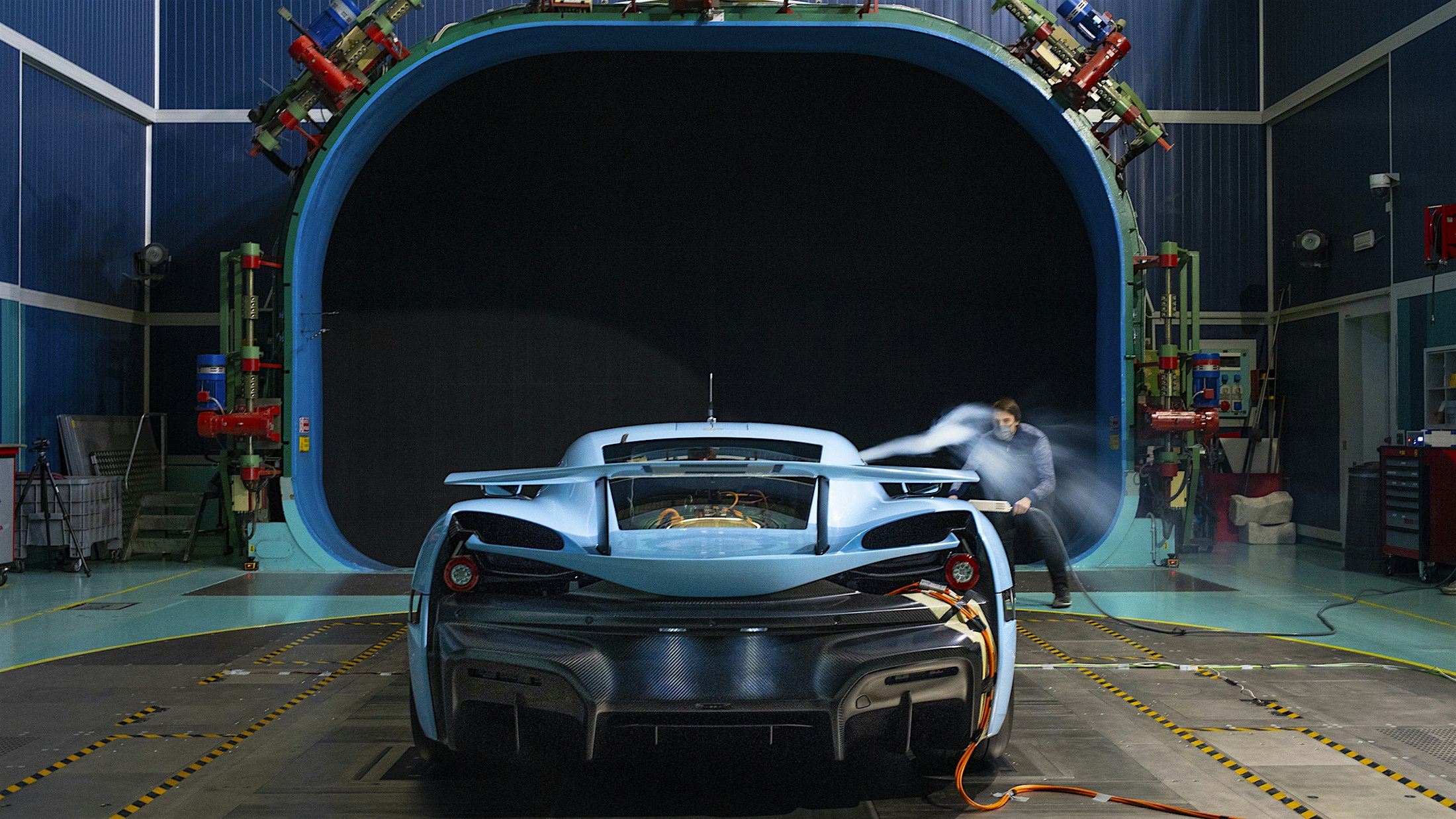 Rimac C_Two Aerodynamic Testing