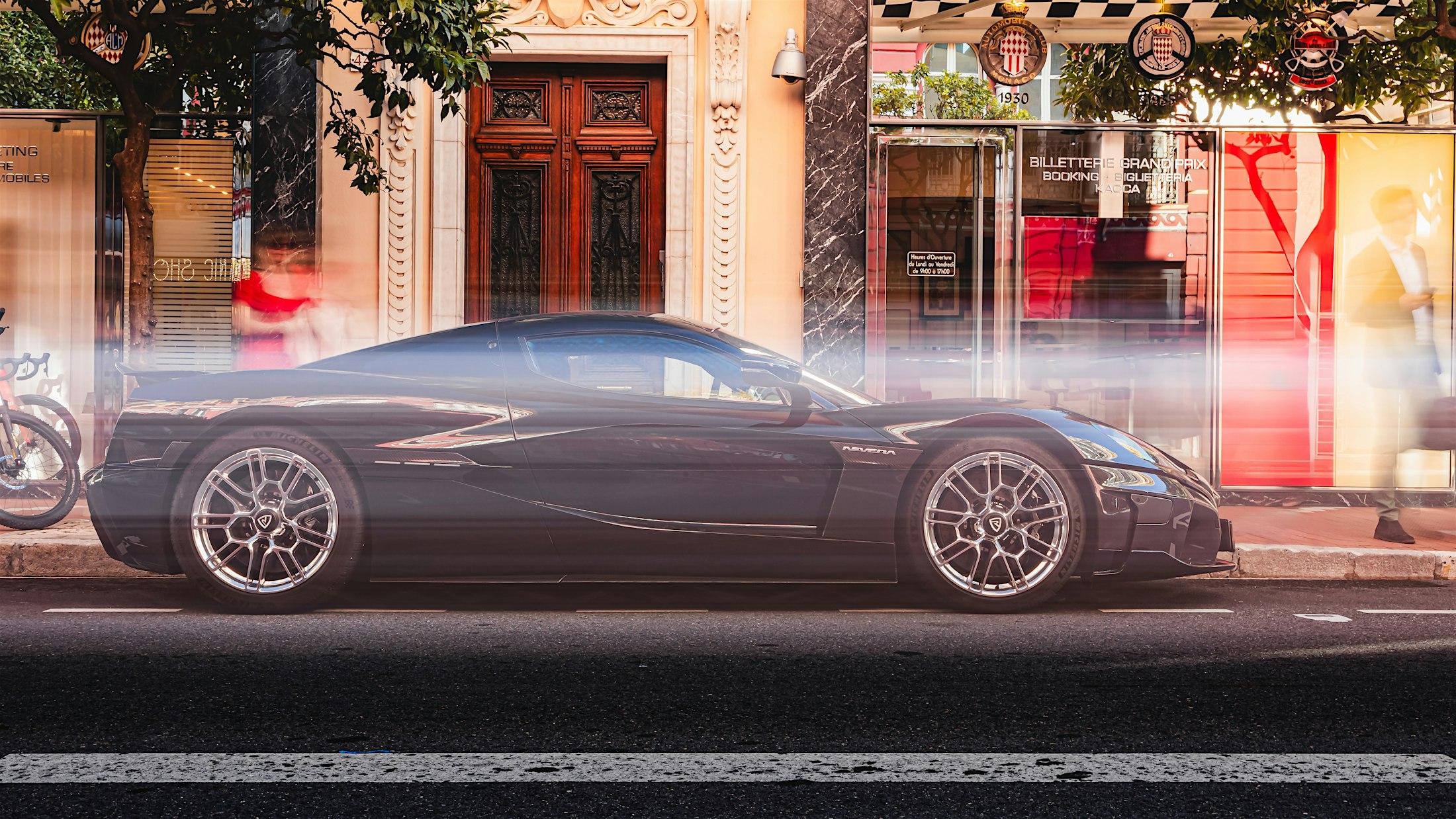 Rimac Nevera Stands Out at Monaco Yacht Show