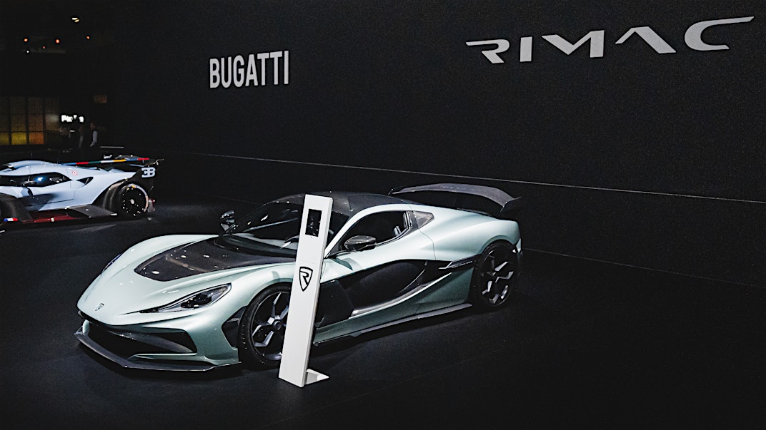 Rimac Nevera R on Display at the Brussels Motor Show
