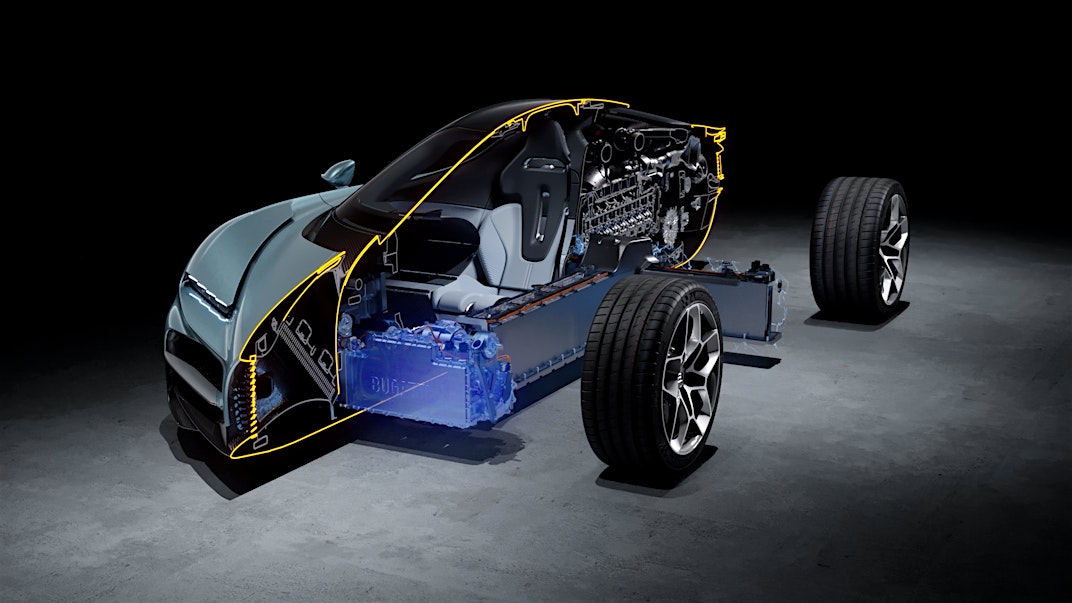 Rimac Technology Powers the Bugatti Tourbillon with Cutting-Edge Battery and Powertrain Tech