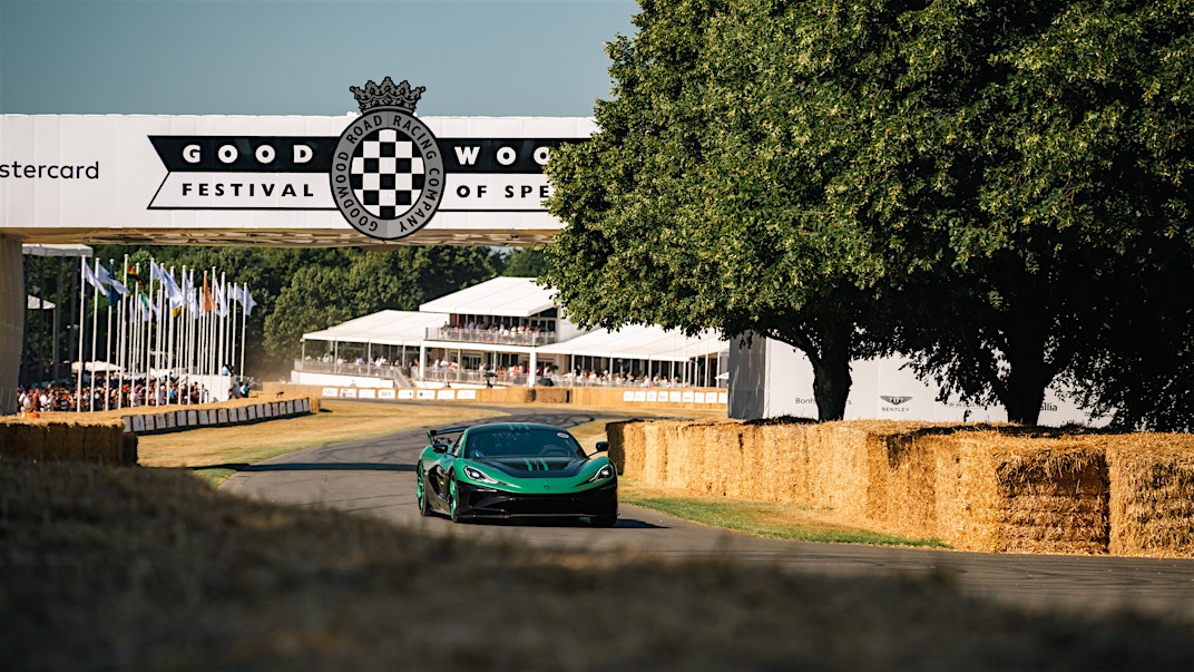 Record-Breaking Rimac Nevera R Makes World Dynamic Debut at Goodwood Festival of Speed