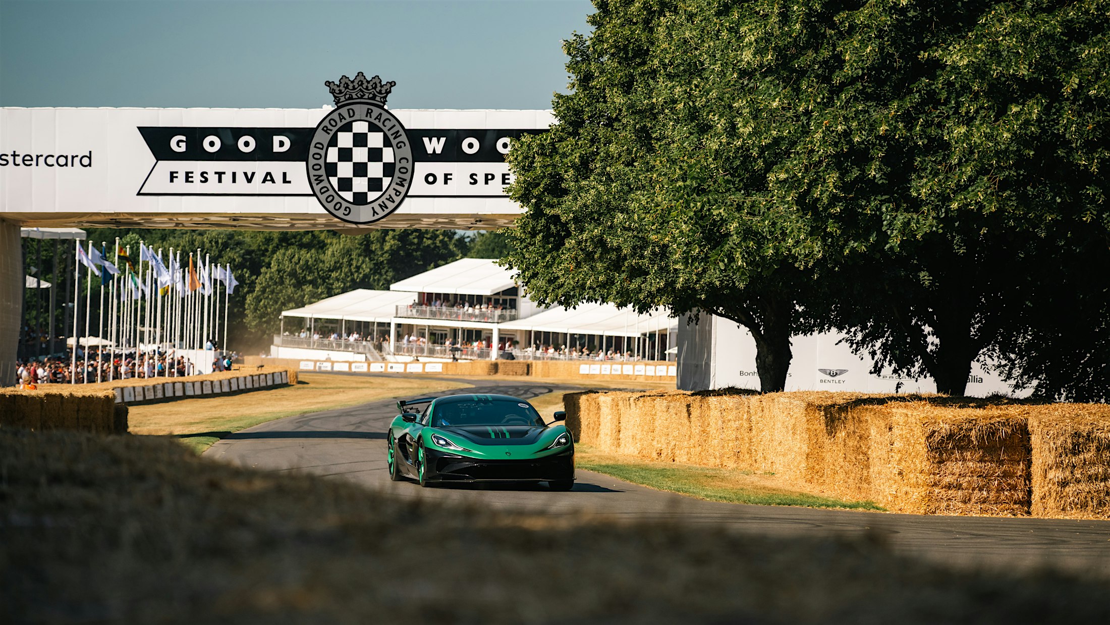 Record-Breaking Rimac Nevera R Makes World Dynamic Debut at Goodwood Festival of Speed